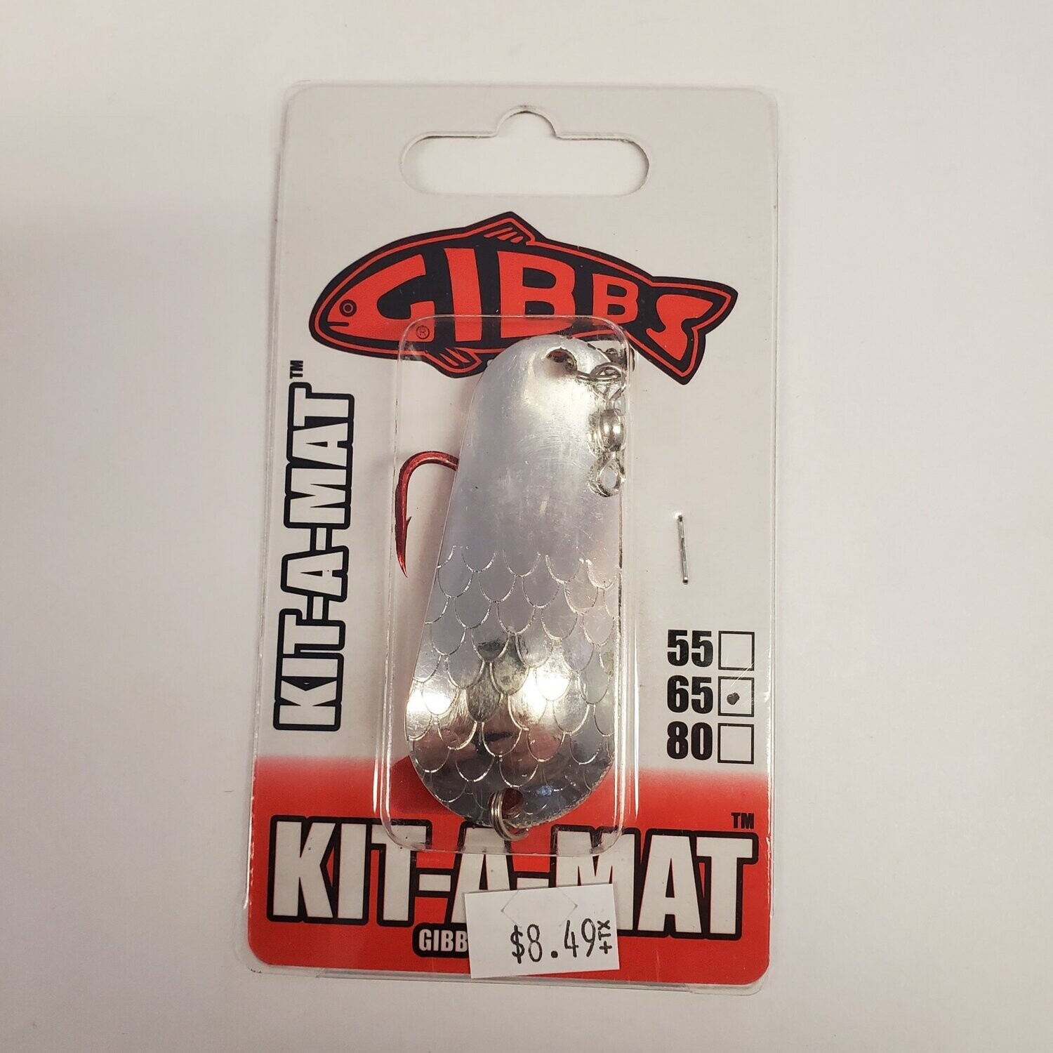 Gibbs Kit-A-Mat Silver sz65