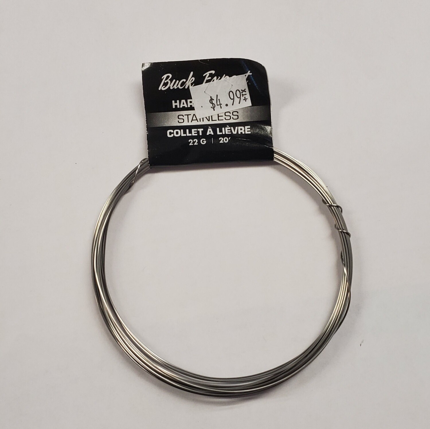 Snare Wire 22ga 20&#39; stainless