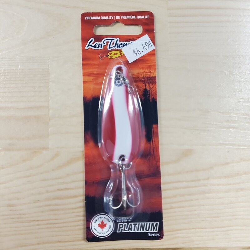 Len Thompson Red/White Stripe #0