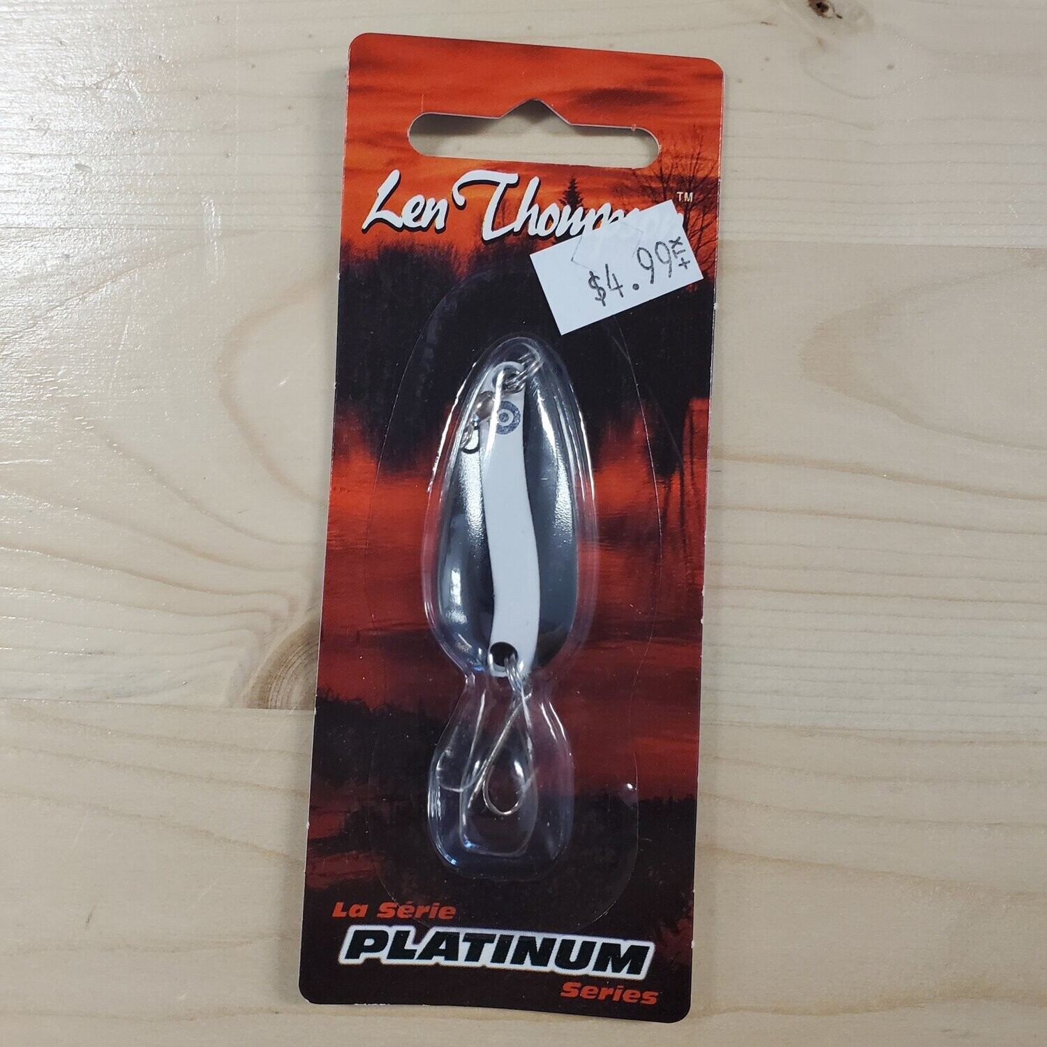 Len Thompson Black/white stripe #8