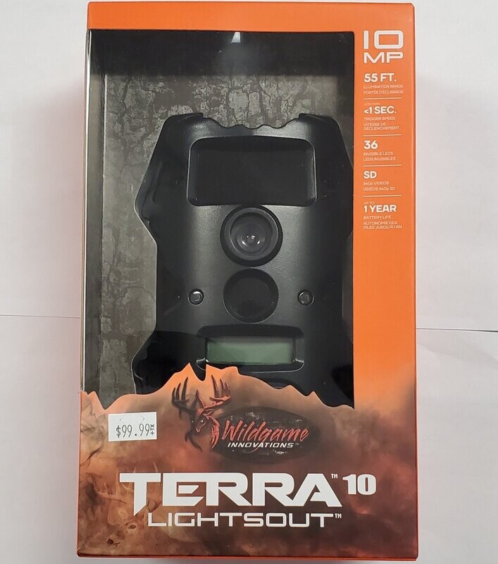 Wildgame Innovations terra lightsout 10 trail cam