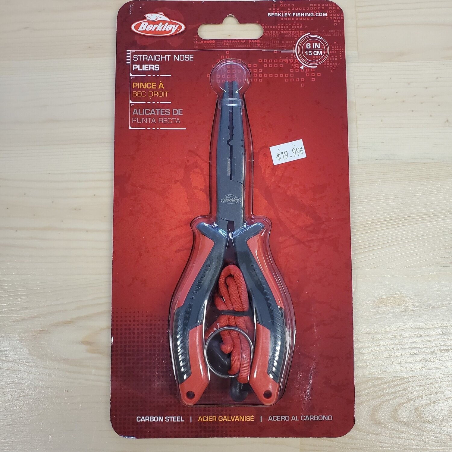 Berkley 8&quot; Straight nose pliers