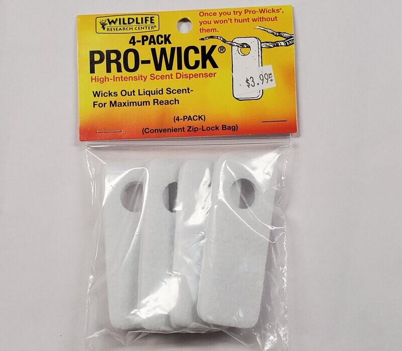 Wildlife Research pro-wick 4pk