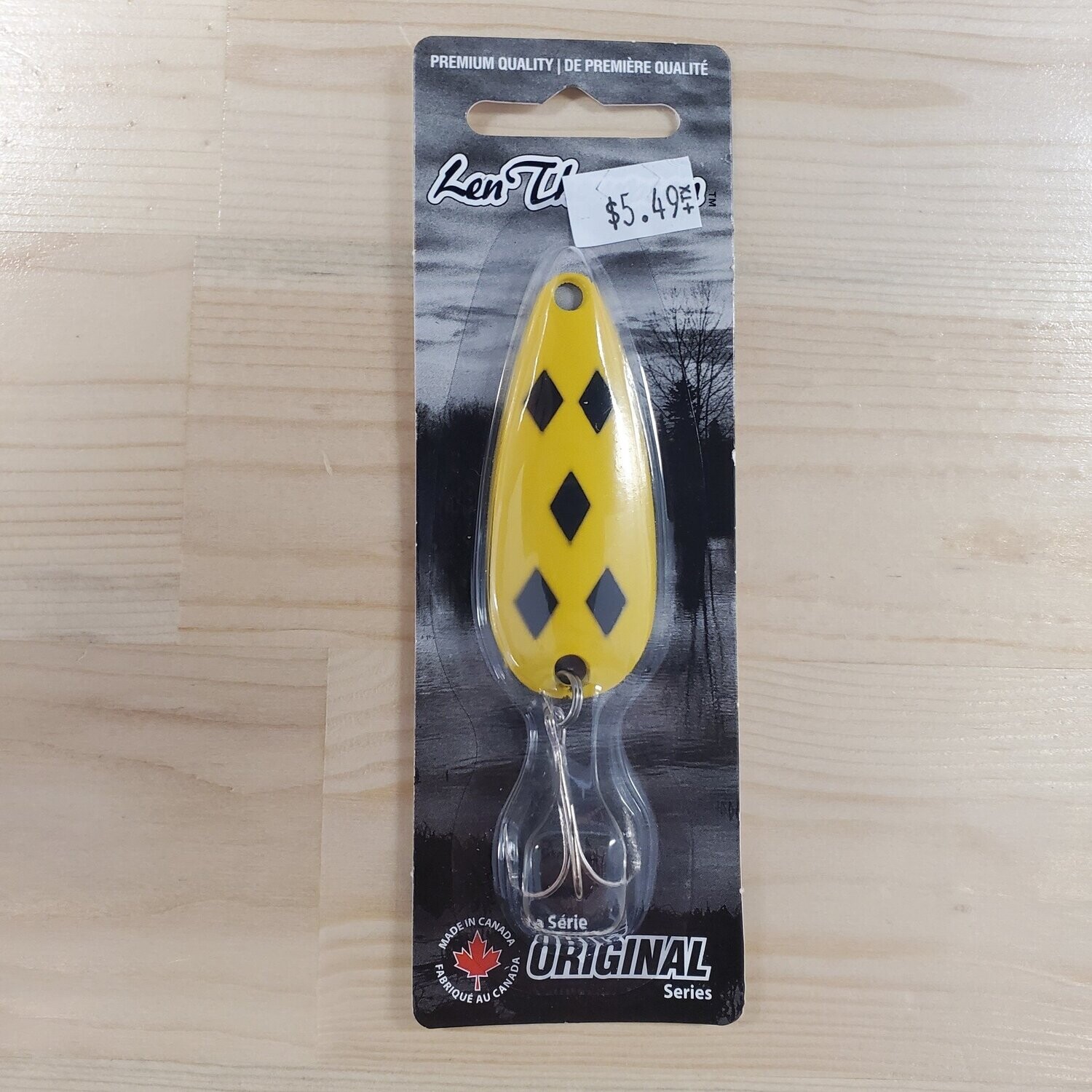 Len Thompson Yellow/black Diamond #1