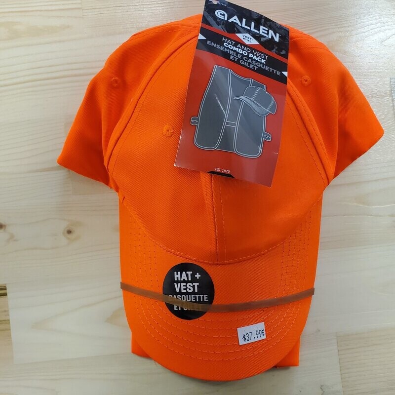 Allen Hat and Vest blaze combo