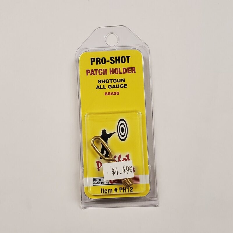 Pro-shot brass patch holder 410-10ga