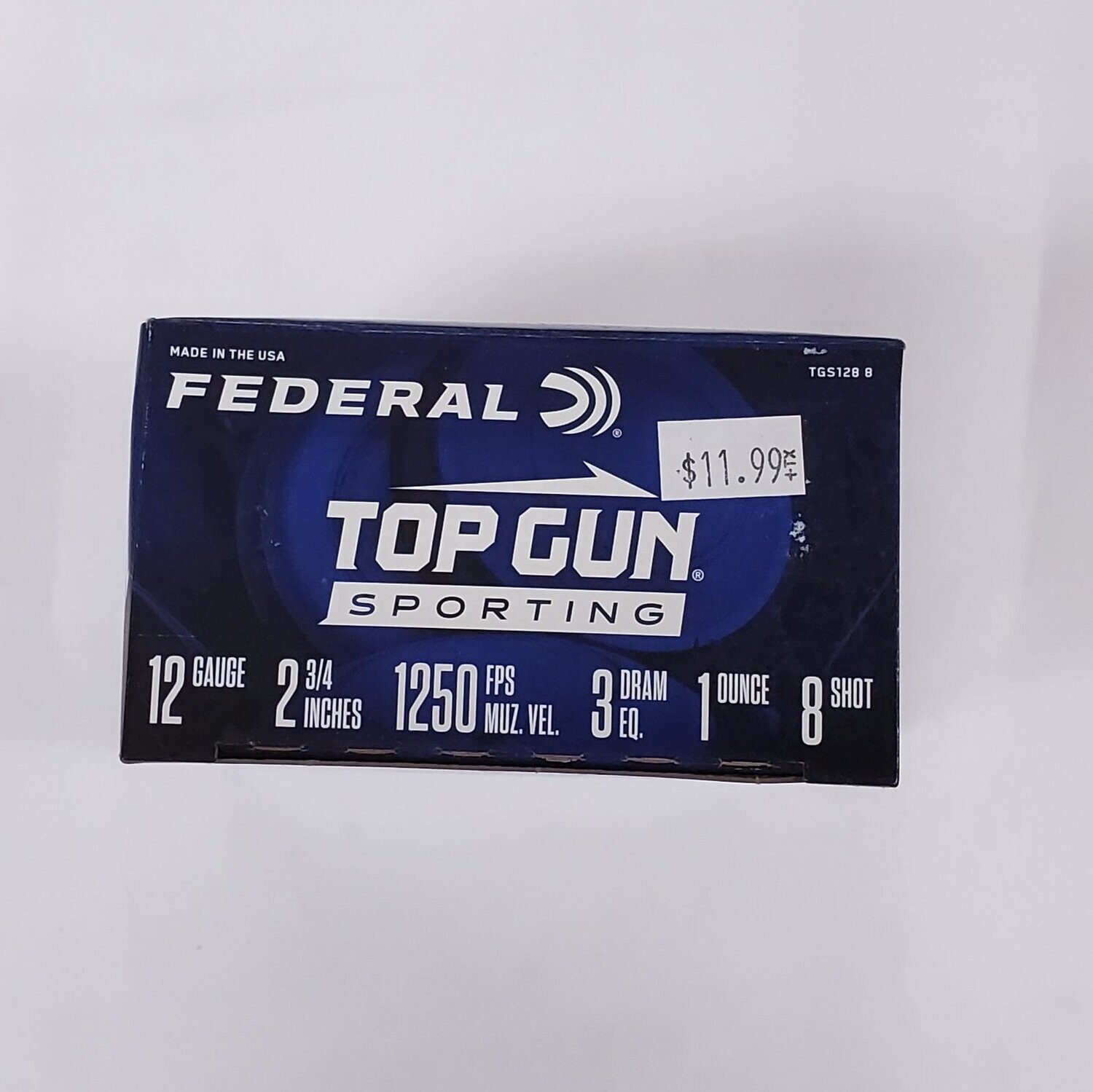 Federal Top Gun 12ga 2.75&quot; #8