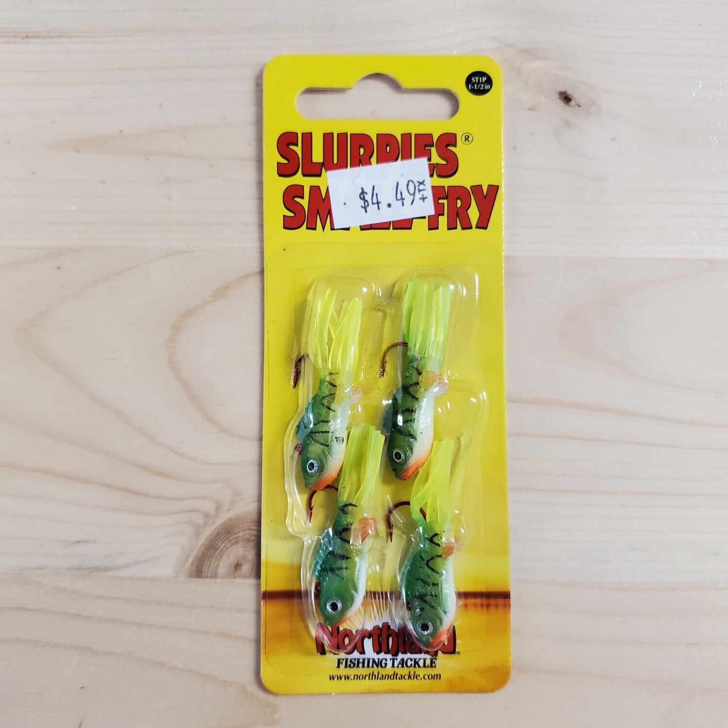 Northland Slurpie Small fry 1.5&quot; Glow sunfish