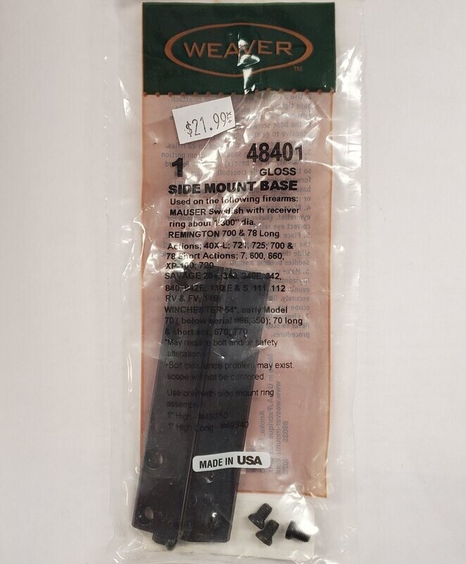 Weaver 48401 scope base