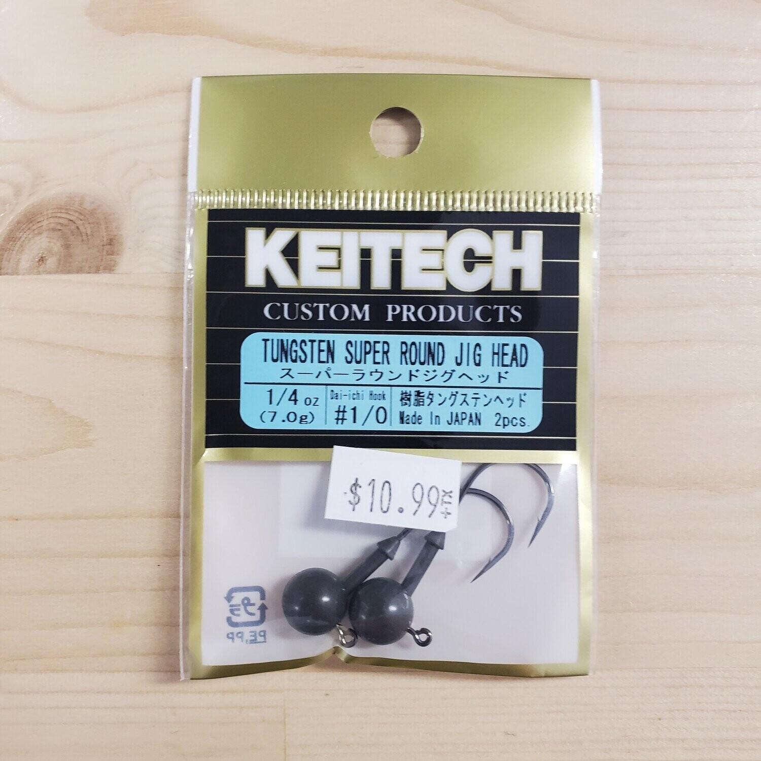 Keitech 1/4oz tungsten round jig