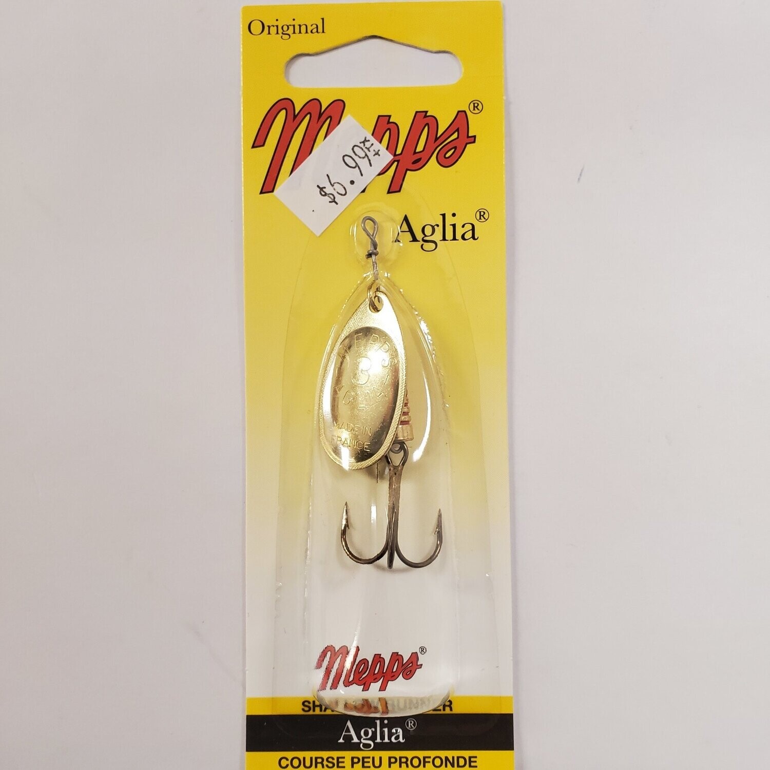 Mepps aglia plain gold #3
