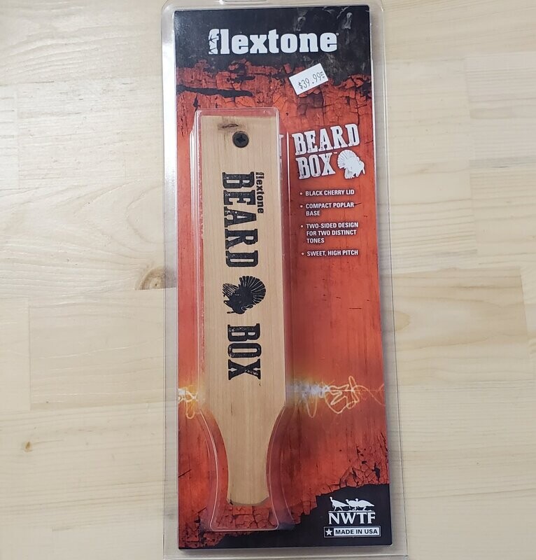 Flextone turkey beard box call