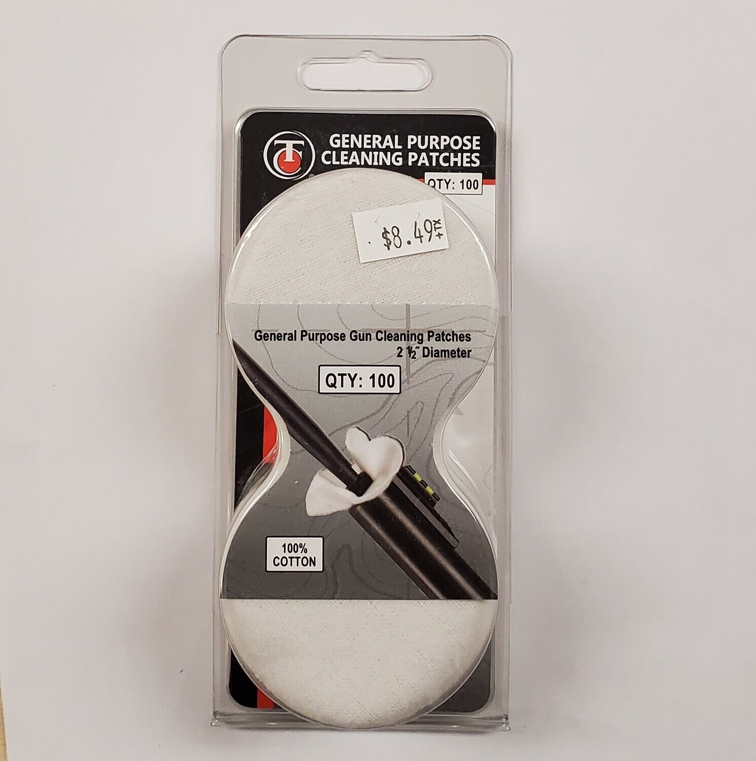 Thompson Center cleaning patches 2-1/2&quot;