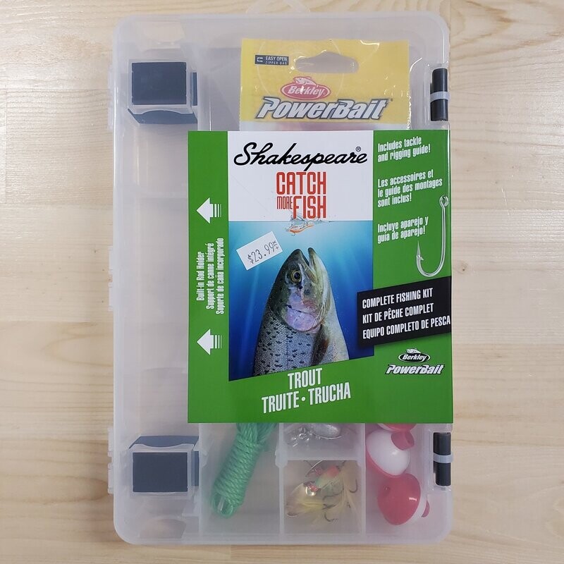 Shakespeare catch more fish trout kit