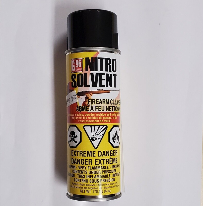 G96 nitro solvent aerosol