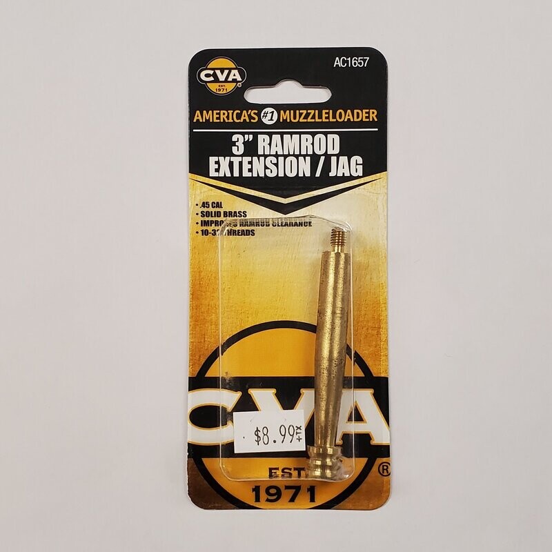 CVA ramrod extention jag 3&quot; 45cal