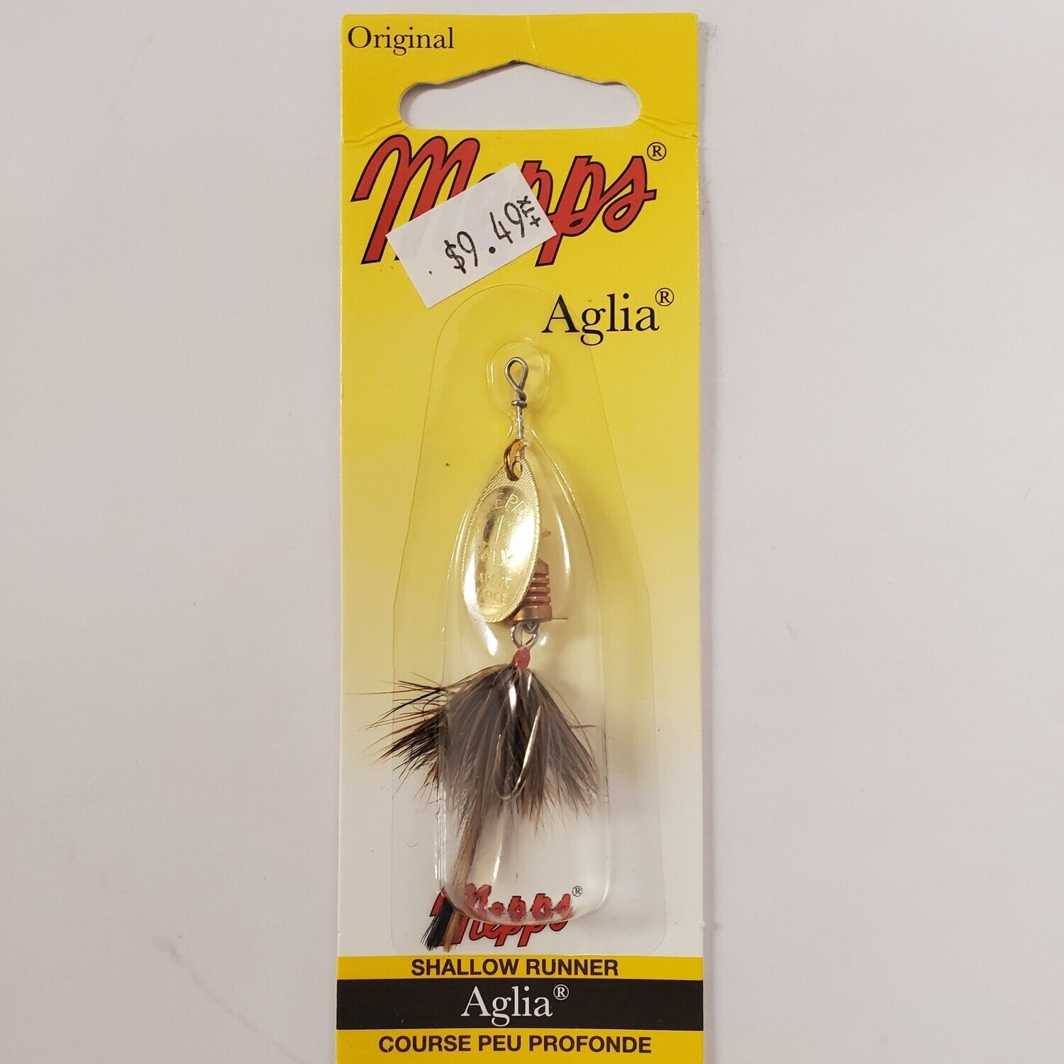 Mepps aglia siwas dressed gold #1
