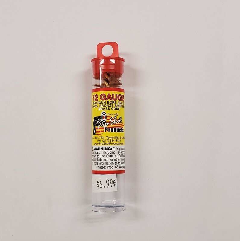Pro-Shot 12ga shotgun bore brush