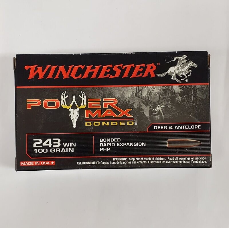 Winchester 243 power max 100gr PHP