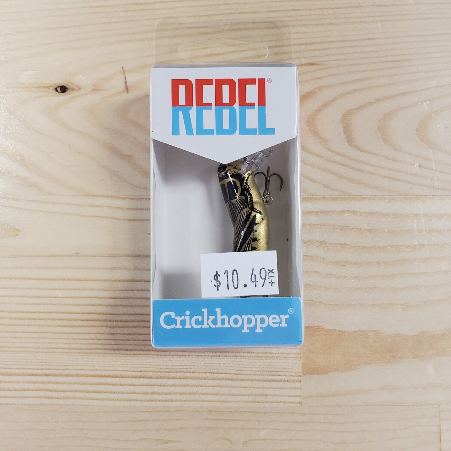 Rebel crickhopper 3/32oz Natural Brown