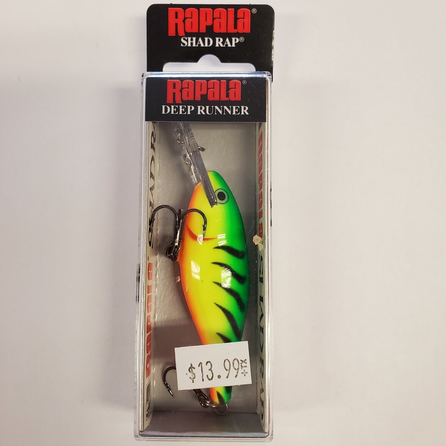 Rapala SR-7 shad rap deep runner 2 3/4&quot; 5/16oz firetiger