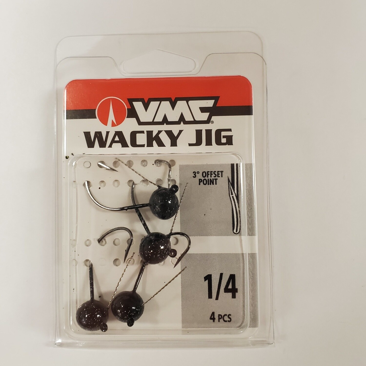 VMC Wacky weedless Jig 1/4oz Black