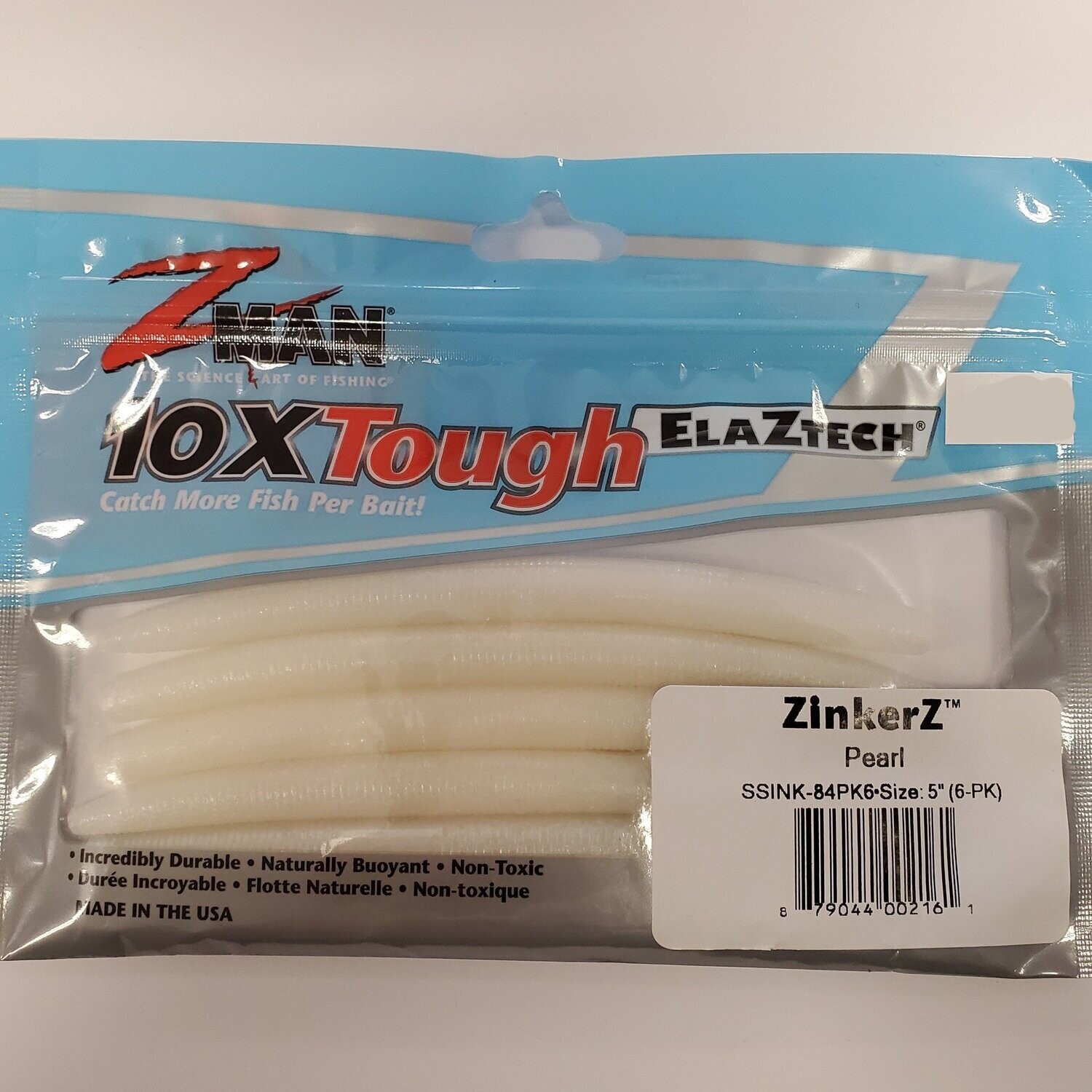 Z-man Zinkerz 5&quot; Pearl