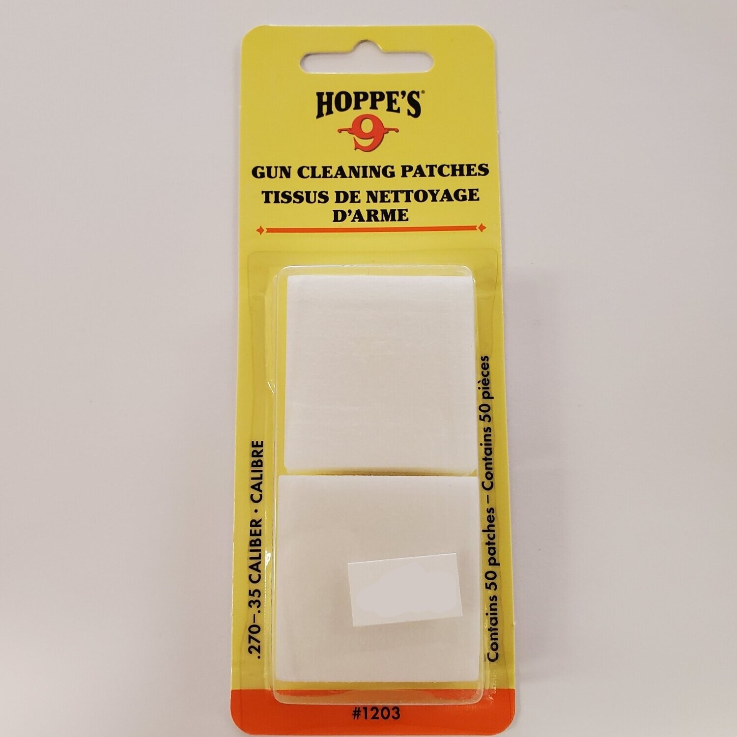 Hoppes Cleaning Patches 270-35 cal