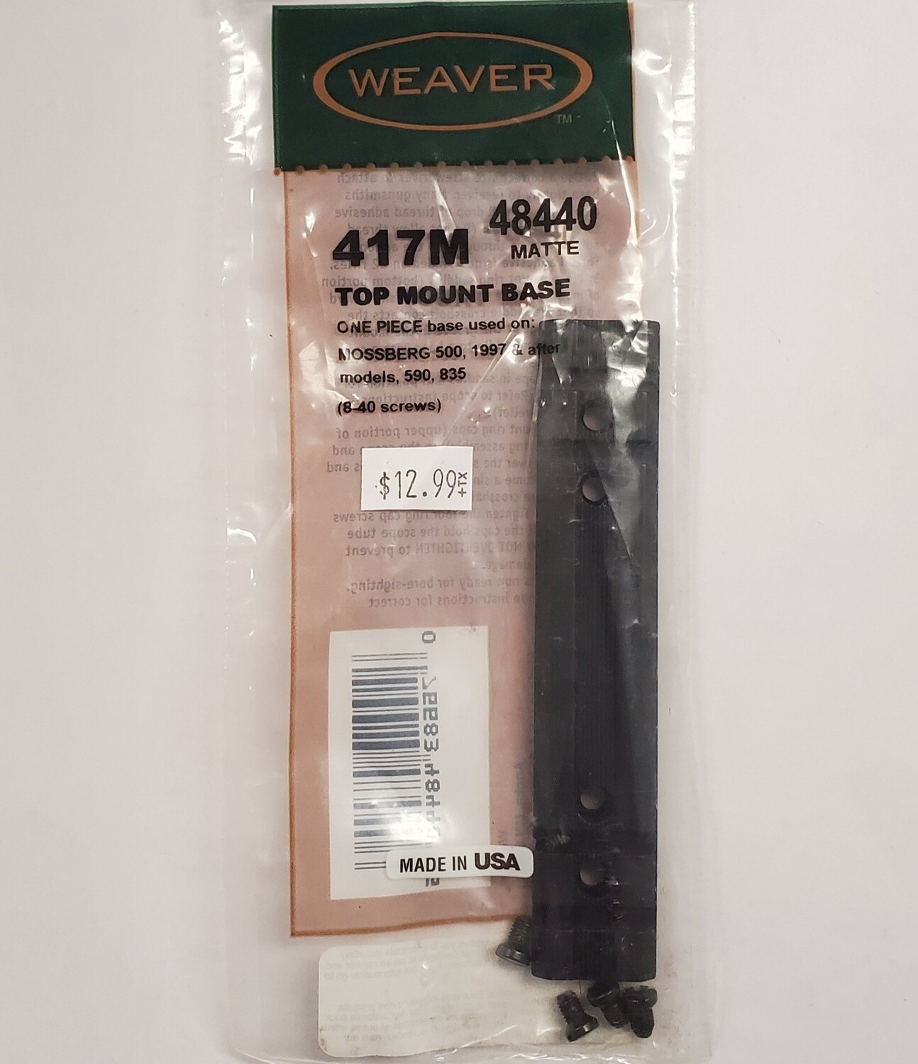 Weaver 48440 scope base