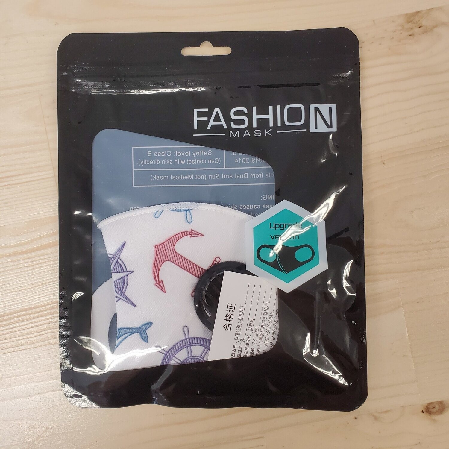 Fashion mask assorted colours