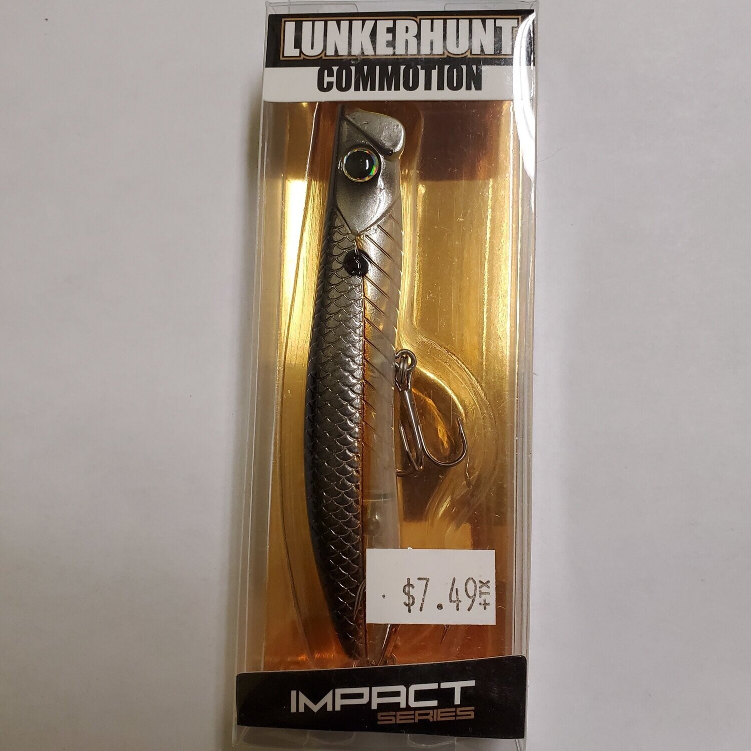 Lunkerhunt Impact Commotion silver side