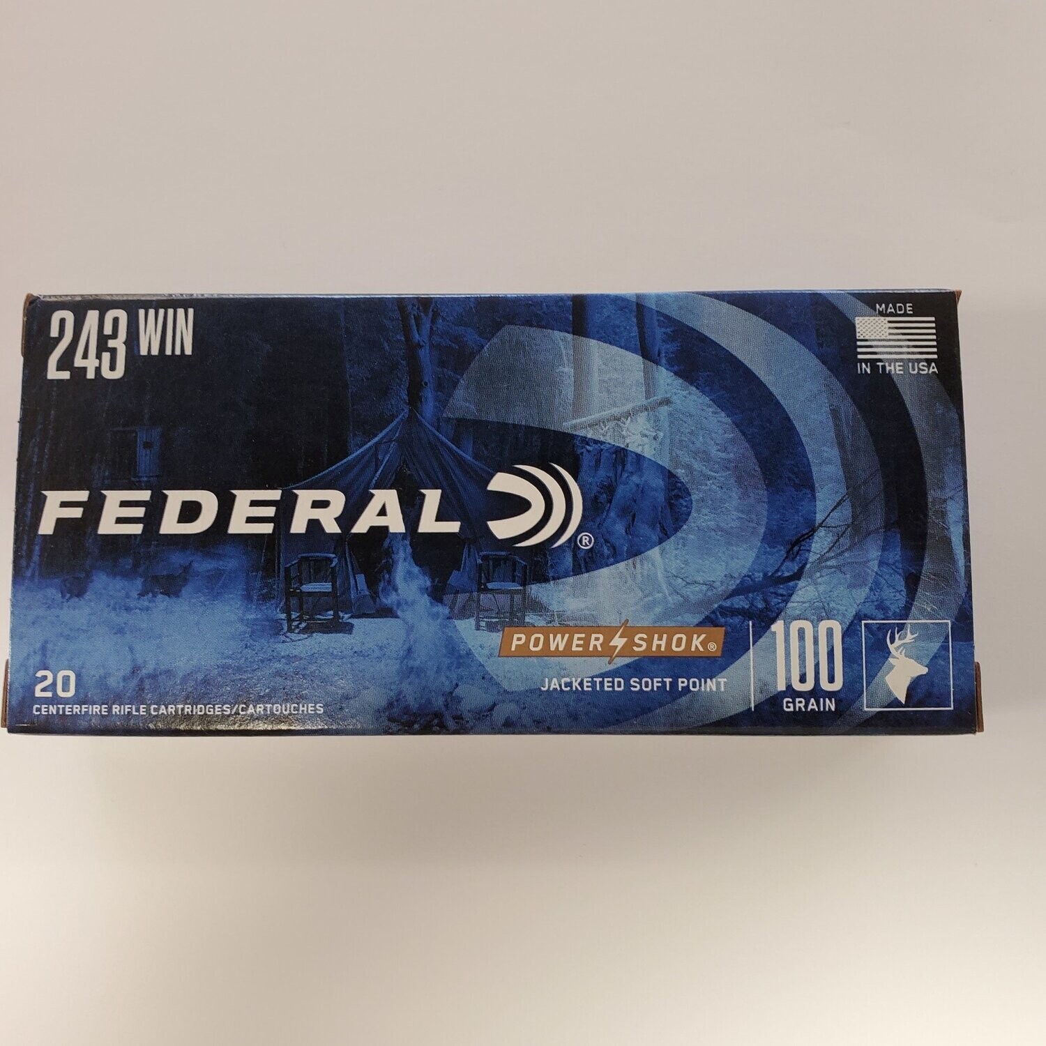 Federal 243 Power-Shok 100Gr SP