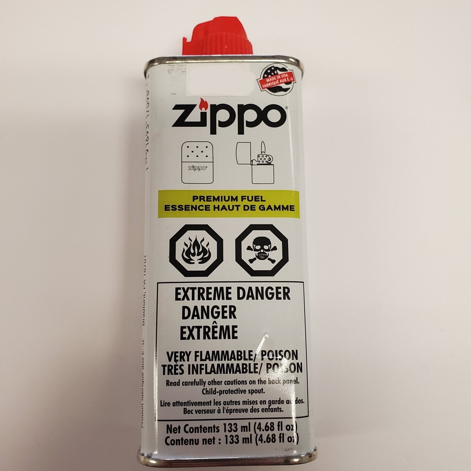 Zippo lighter fluid