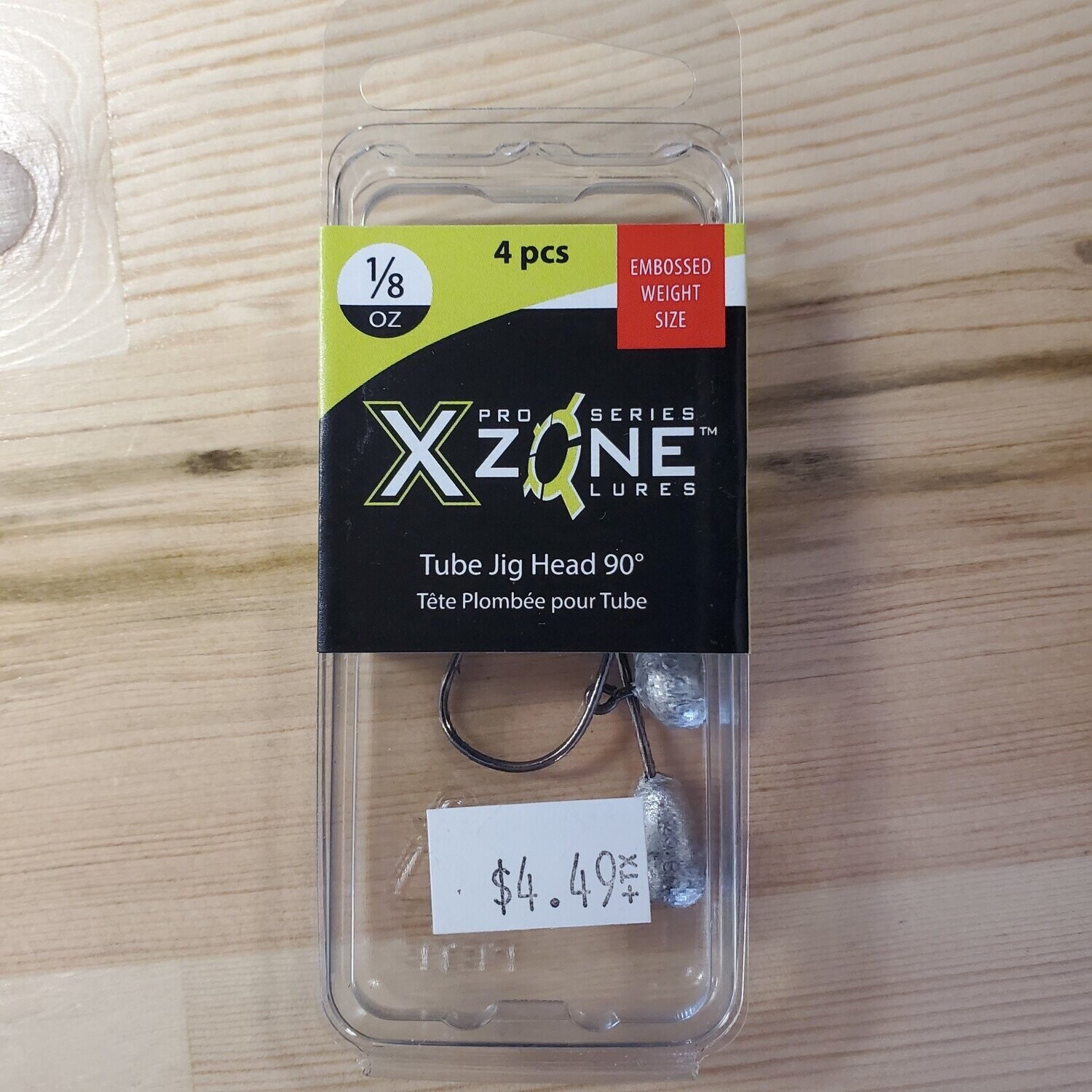 X Zone Tube Jig Head 1/8 oz