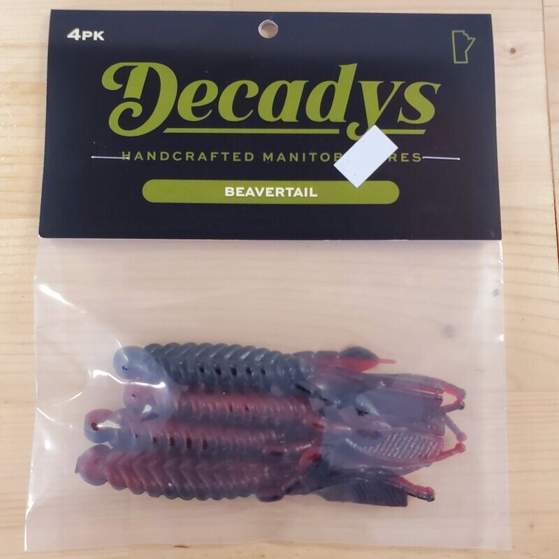 Decadys Beavertail Red/Black
