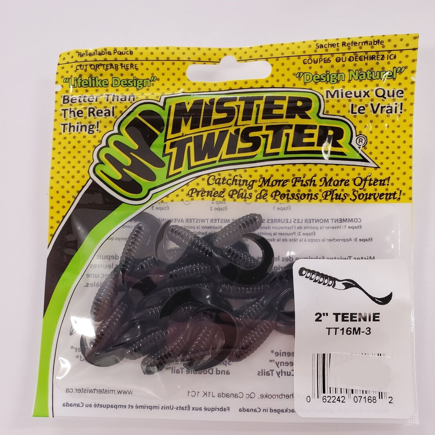 Mister Twister Teenie 2&quot; Black