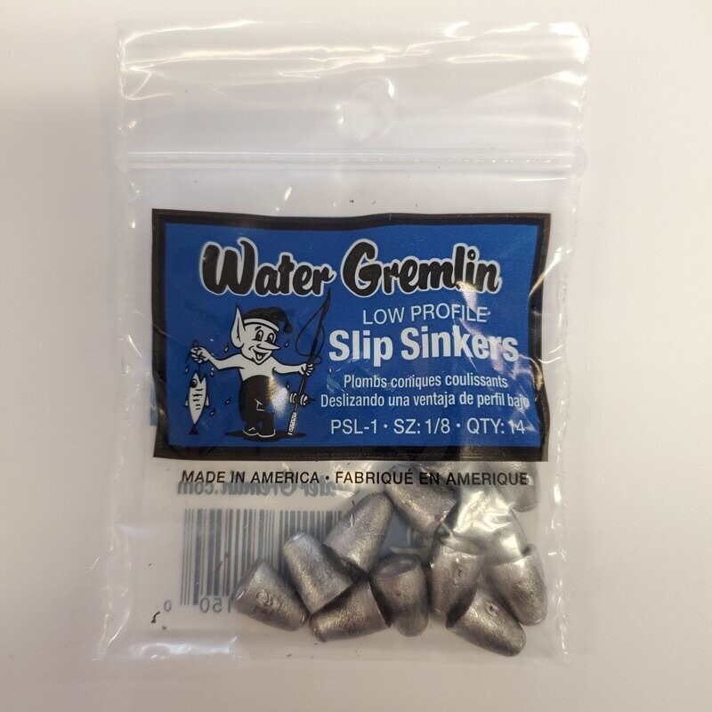 Water Gremlin Worm Weight 1/8oz 14pk