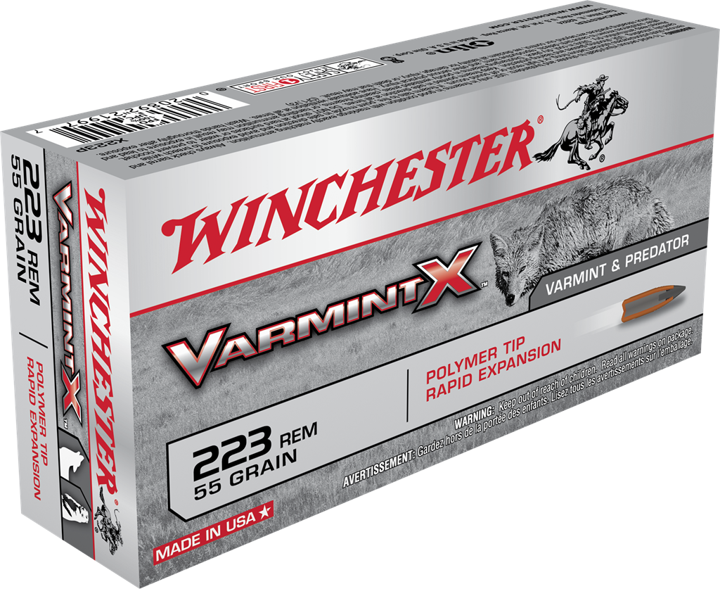 Winchester Varmint X 223 rem 55gr