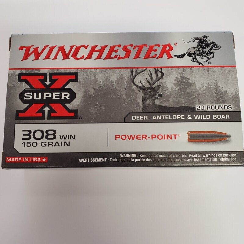 Winchester Super-X Power-Point 308 150 gr