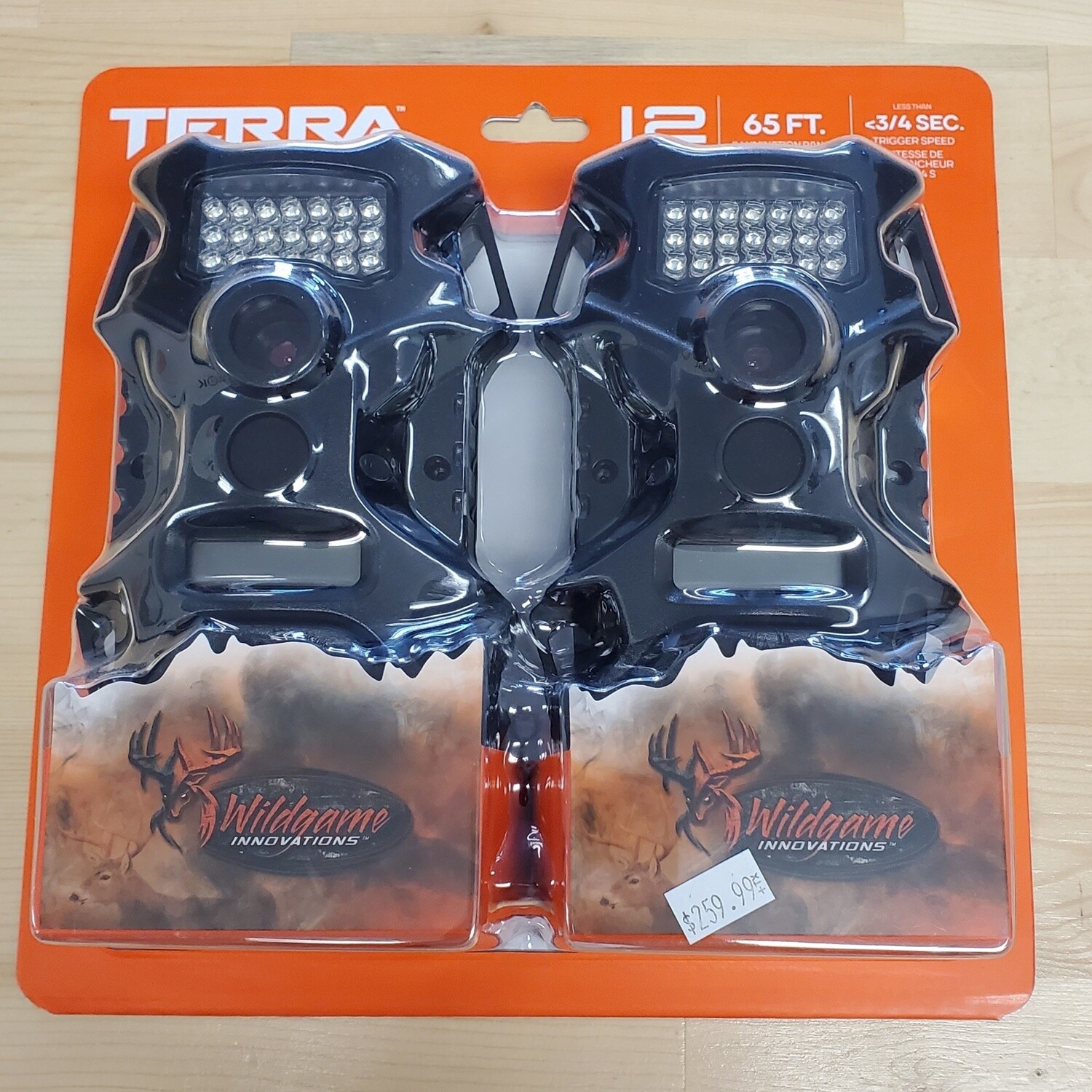 Wildgame Innovations Terra Extreme 2 Pack Trail Camera Black
