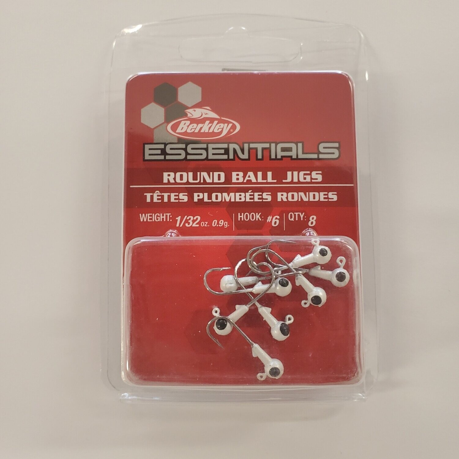 Berkley Essentials jigs white 1/32oz
