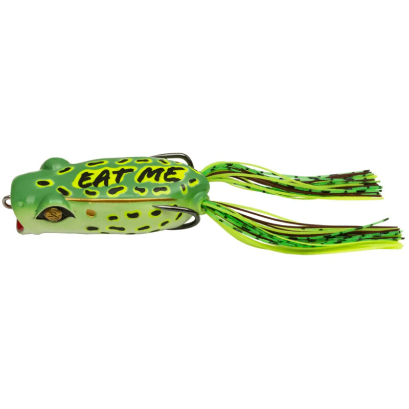 Googan Poppin&#39; Filthy Frog 2 1/2&quot; Leopard Frog