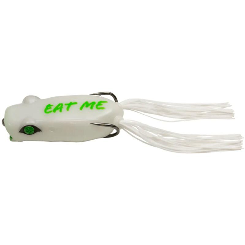 Googan Poppin&#39; Filthy Frog 2 1/2&quot; White