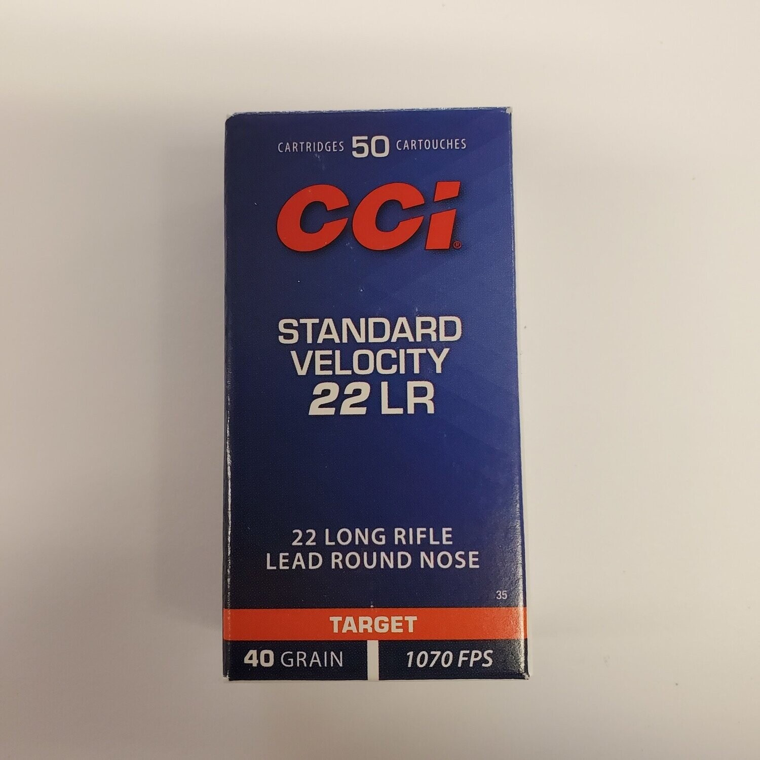 CCI Standard Velocity 22LR 50PK