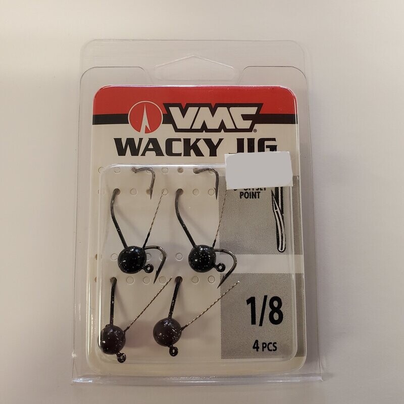 VMC Wacky weedless Jig 1/8oz Black