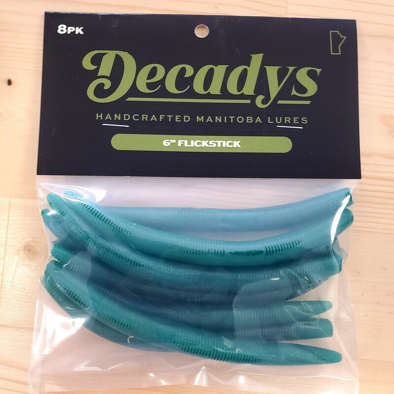 Decadys 6&quot; Flickstick Watermelon Green