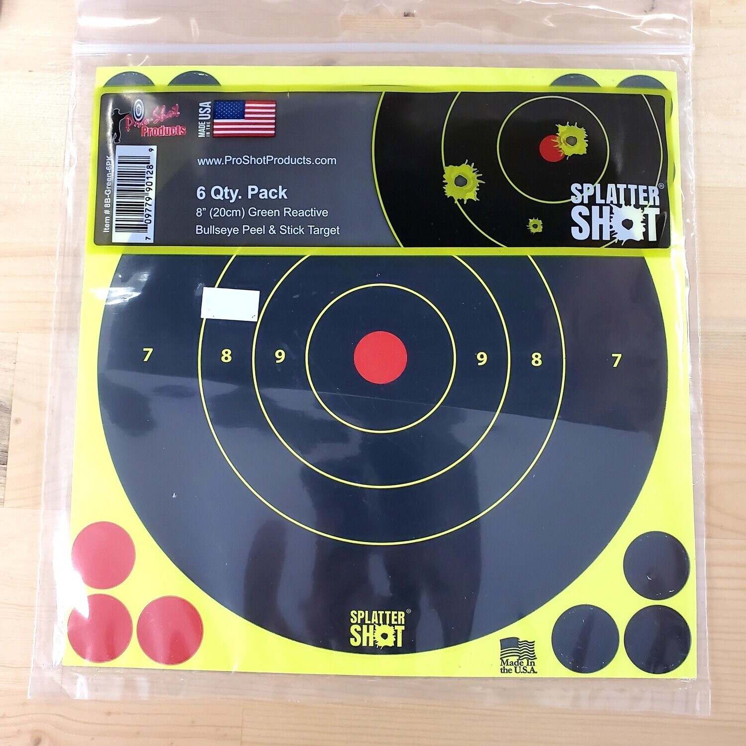 Pro-Shot Splatter Shot 8&quot; 6pk