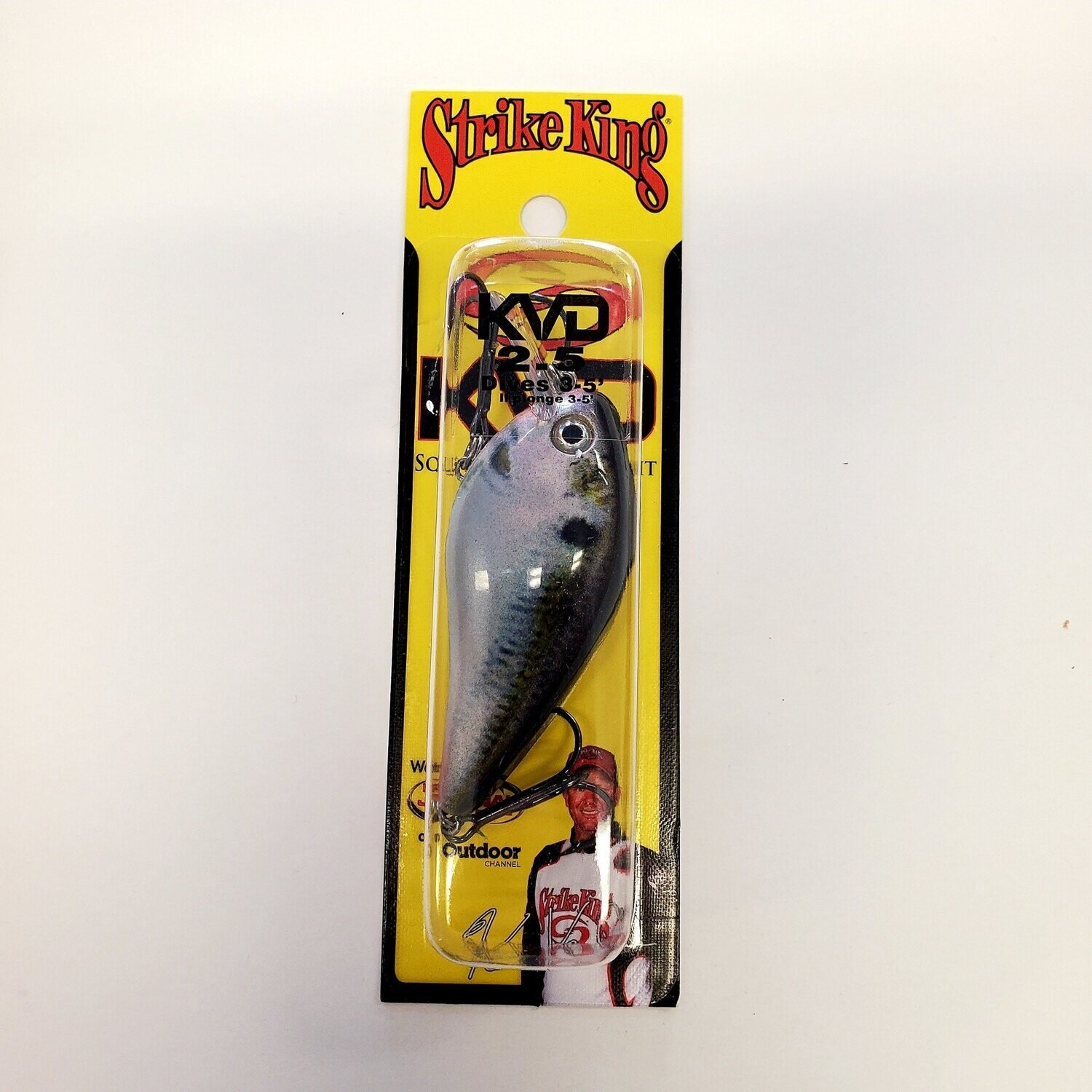 Strike King KVD 2.5 Natural Shad