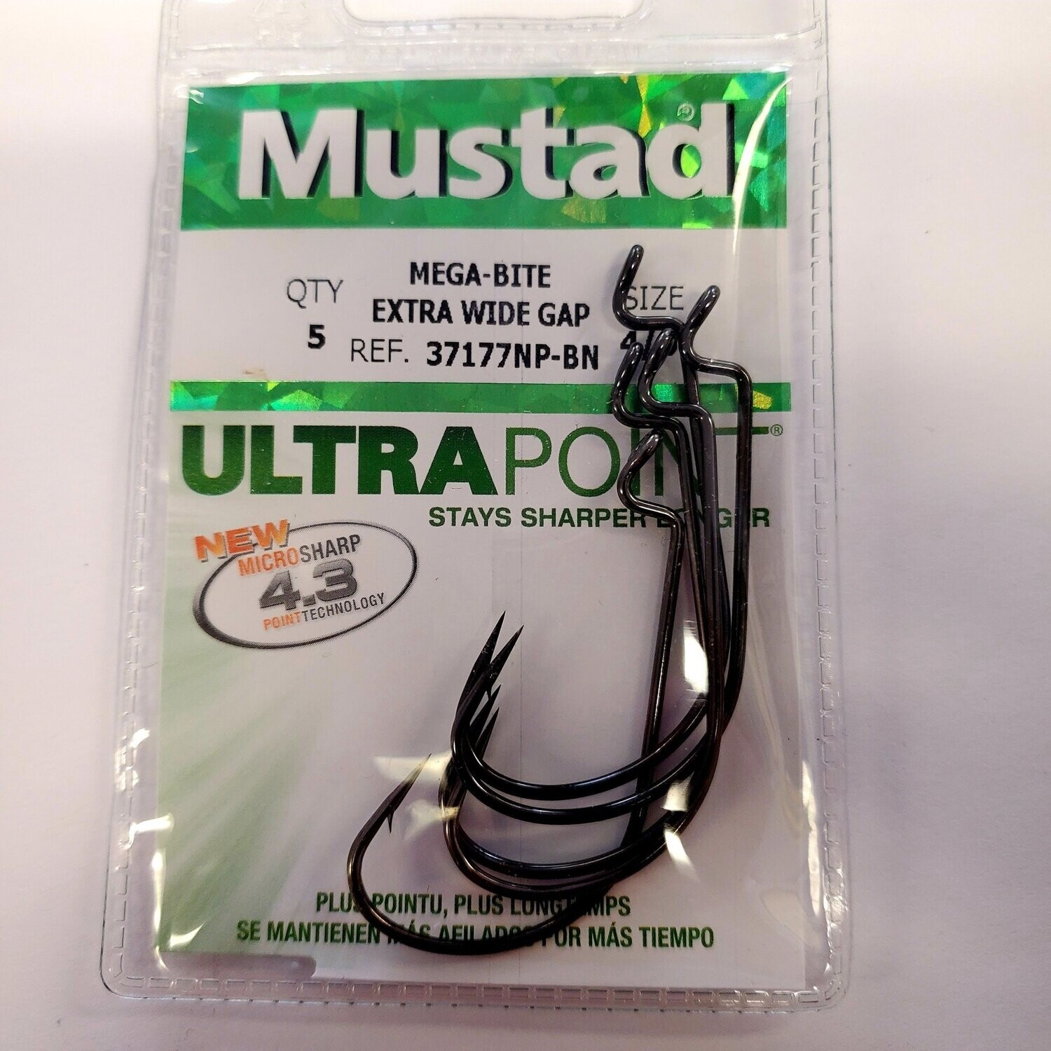 Mustad Ultra Point 4/0 EWG 5pk