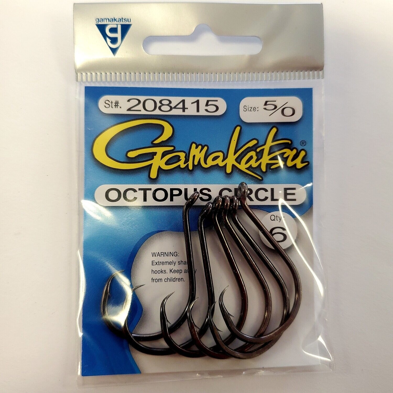 Gamakatsu Octopus Circle hooks 5/0 6pk